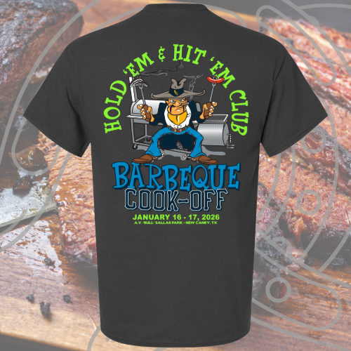 2026 HHC Barbeque Cook-off Memorabilia Adult Short Sleeve T-Shirt