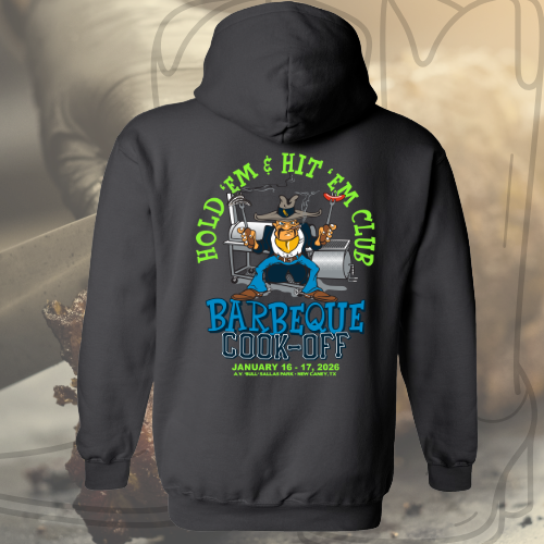 2026 HHC Barbeque Cook-off Memorabilia Adult Pullover Hoodie