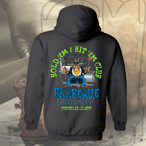 2026 HHC Barbeque Cook-off Memorabilia Adult Full Zip Hoodie