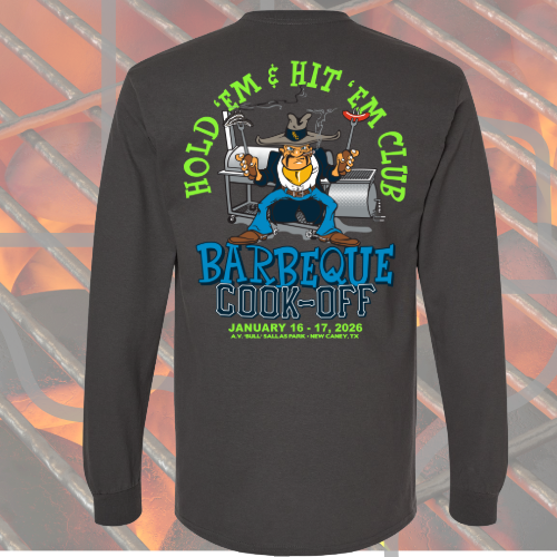 2026 HHC Barbeque Cook-off Memorabilia Adult Long Sleeve T-Shirt