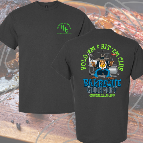 2026 HHC Barbeque Cook-off Memorabilia Adult Short Sleeve T-Shirt